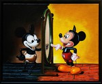 Michael Loeb "1928 - A star is born", 40 x 50 cm, 2023, Oil on Canvas