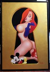 Michael Loeb "Peeping Mickey 2", 60 x 90 cm, 2019, Oil on CanvasMichael Loeb "Deathproof ", 65 x 90 cm, 2019, Oil on Canvas