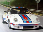 Michael Loeb "Porsche Carrera" 80 x 120 cm, Oil on Canvas