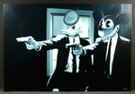 Michael Loeb "Pulp Fiction", 50 x 60 cm, 2014, Oil on Canvas