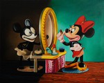 Michael Loeb "1928 - Birth of a beauty", 40 x 50 cm, 2023, Oil on Canvas