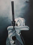 Michael Loeb "James Duck", 50 x 80 cm, 2013, Oil on Canvas